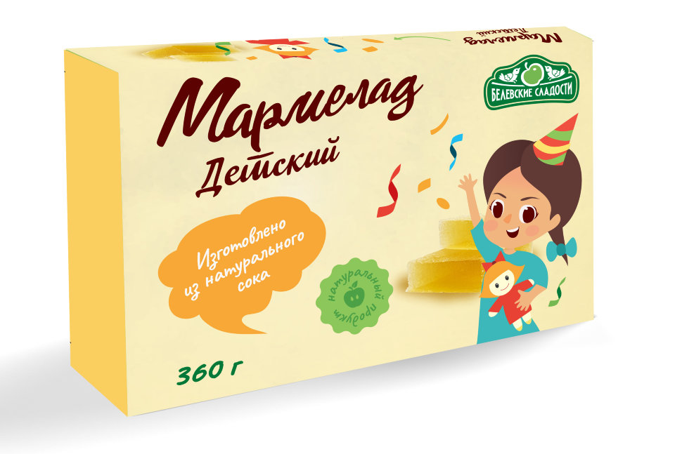  Мармелад  "Детский" белевский 360г   в Шарыпове
