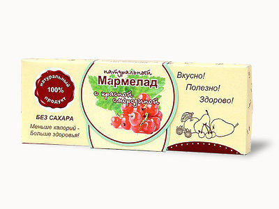  Мармелад натуральный "Красная смородина" 140г в Шарыпове