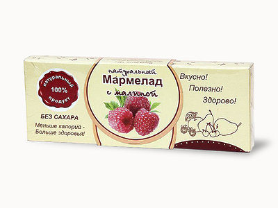  Мармелад натуральный "Малина" 140г в Шарыпове