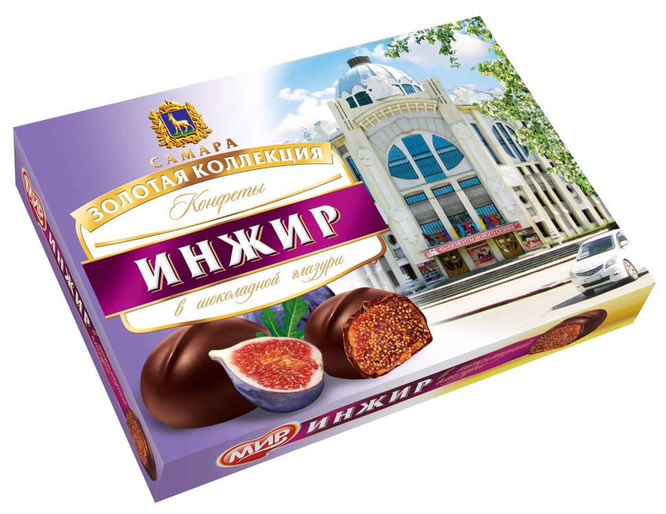  КФ МИР Инжир в шоколадной глазури 160г в Шарыпове